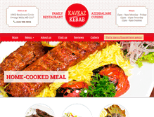 Tablet Screenshot of kavkazkebab.com